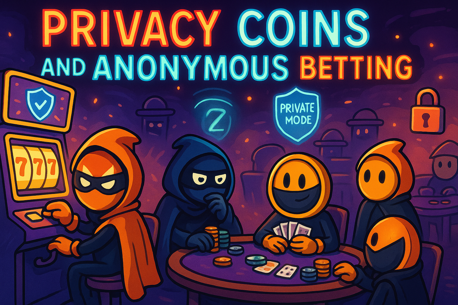Privacy Coins and Anonymous Betting - featured image