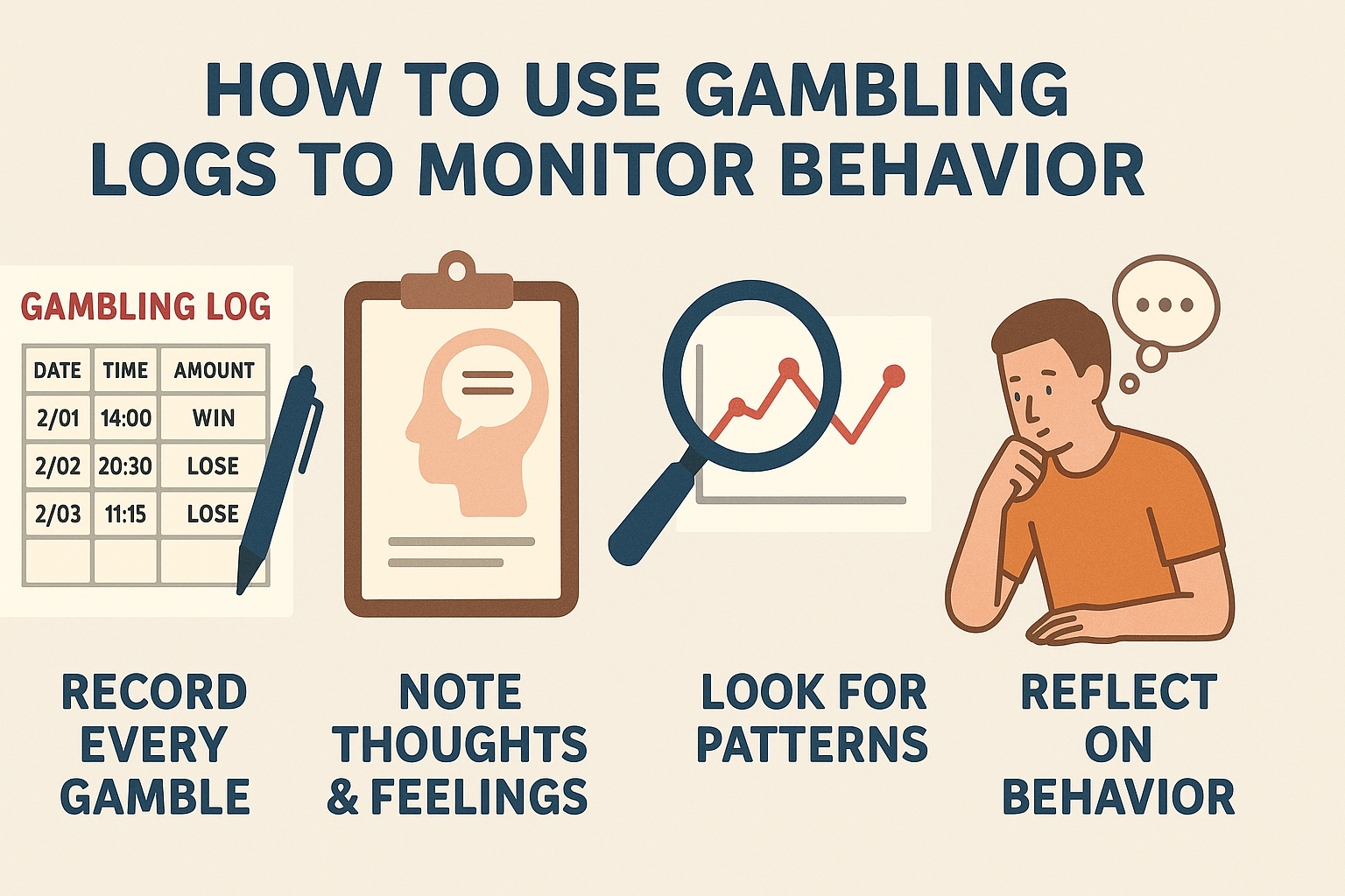 How to Use Gambling Logs to Monitor Behavior - featured image