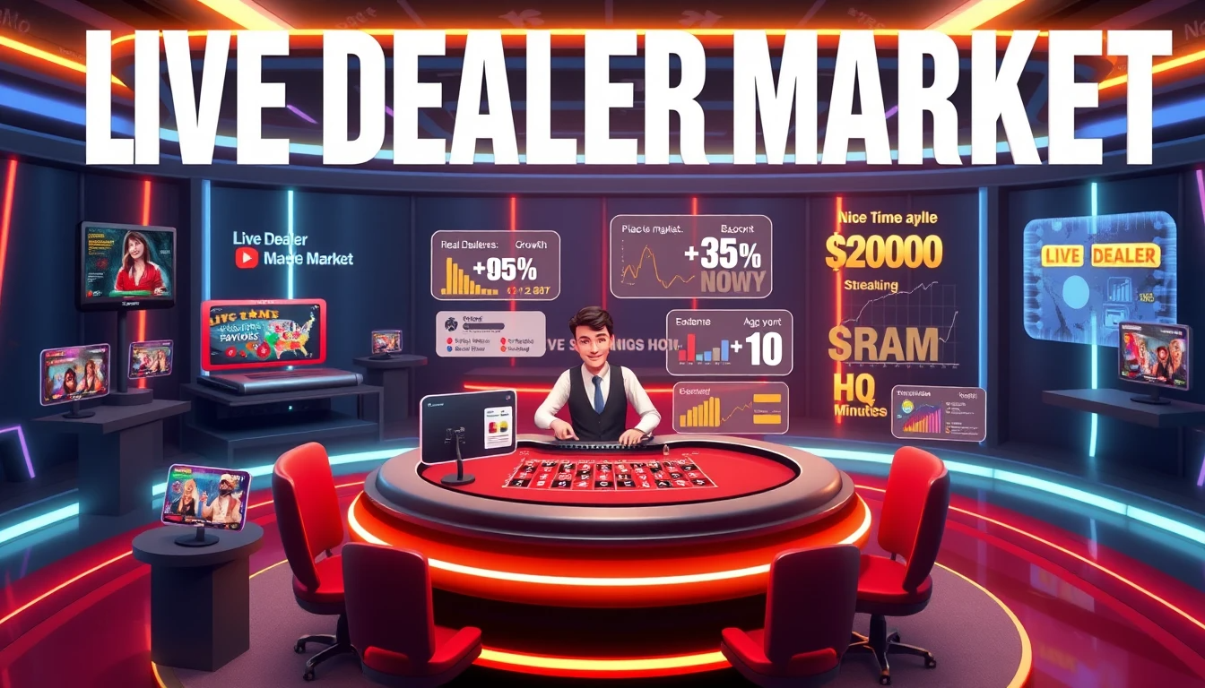 Live Dealer Market Growth and Statistics - featured image